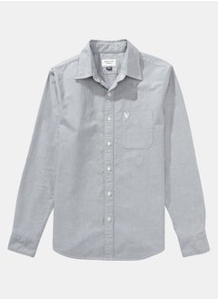 American Eagle AE Slim Fit Everyday Oxford Button-Up Shirt  - Image 3