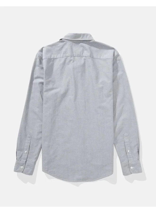 امريكان ايجل AE Slim Fit Everyday Oxford Button-Up Shirt