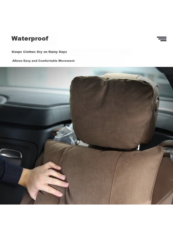 Bimll B Lamous Car Headrest Neck Pillow Lumous For Maybach Mercedes Tesla Lumbar Support Cushion Car Seat Cushion - Image 3