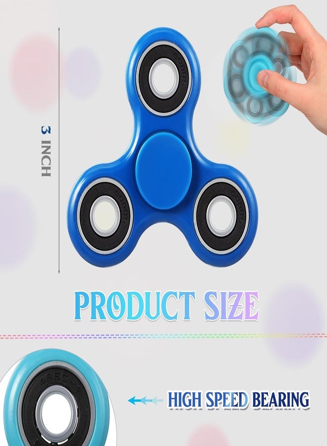 Silipull Fidget Spinner Toy Bulk Sensory Fidget Toy for Kids Adults Favors Classroom Prizes Gift Bag Fillers Stress Relief(Morandi,6 Pcs) - Image 2