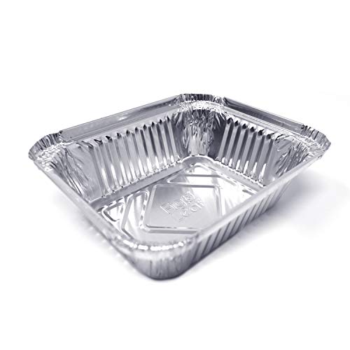 Fig & Leaf 20 Pack - Drip Pans Compatible with Napoleon BBQ Grills 62007 Grease Tray Prestige I, Prestige II, Prestige V, Prestige PRO, Rogue, Mirage, and Ultra Chef l Disposable Aluminum Foil Replacement - Image 2