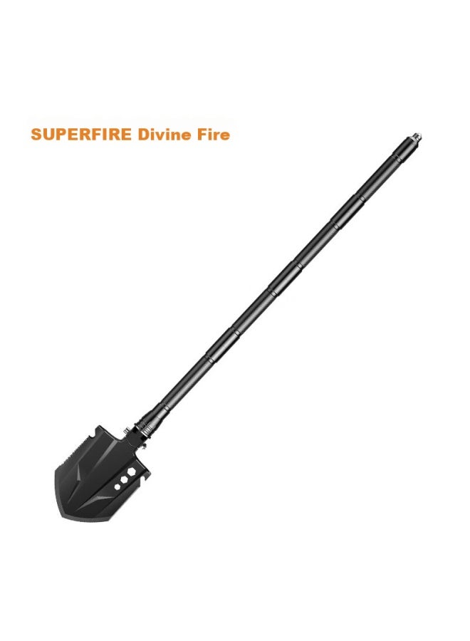 SupFire Supfire Bg06 Multifunctional Outdoor Military Shovel, Tibetan Mastiff Shovel, Iron Spade, Manganese Steel Military Shovel, Folding Outdoor Tool  - Image 5