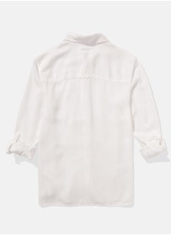 American Eagle AE Long-Sleeve Button-Up Shirt  - Image 5