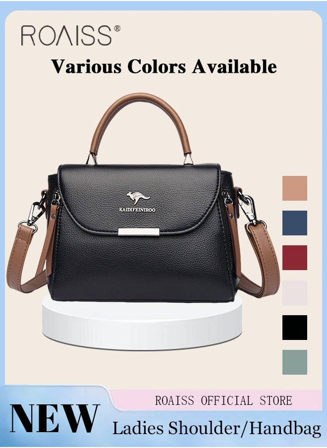 roaiss - Women Shoulder Crossbody Bag Large Capacity Compact and Exquisite Women Handbag - Image 1