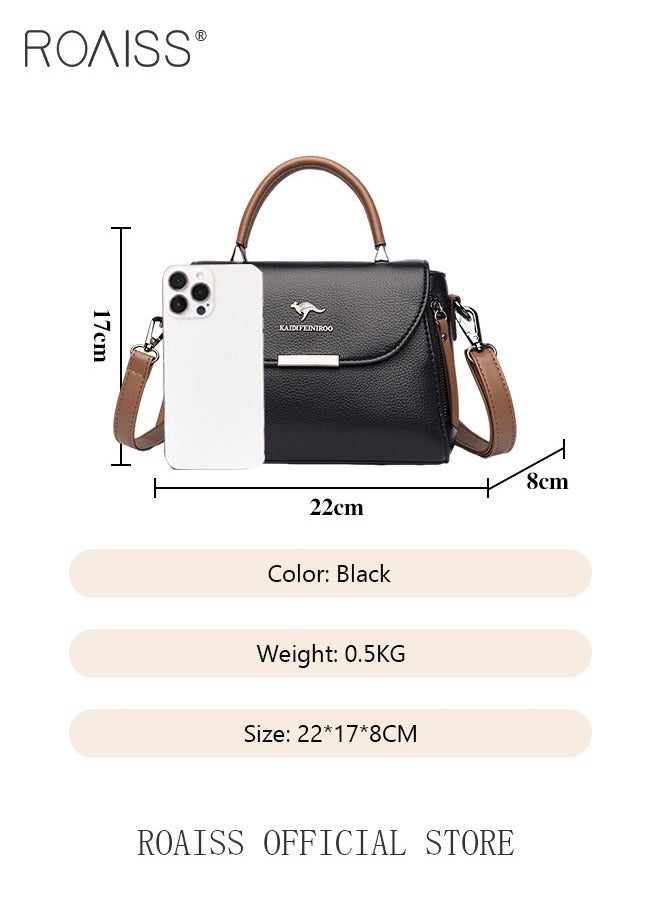 roaiss - Women Shoulder Crossbody Bag Large Capacity Compact and Exquisite Women Handbag - Image 1