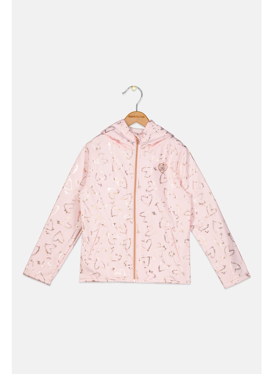 Kids Girl Printed Hooded Jacket, Pink - pzsku/ZFACE468CC5B1282E4E3FZ/45/_/1737643142/d2129307-17d9-4ab2-95b2-7267fe7c4f81