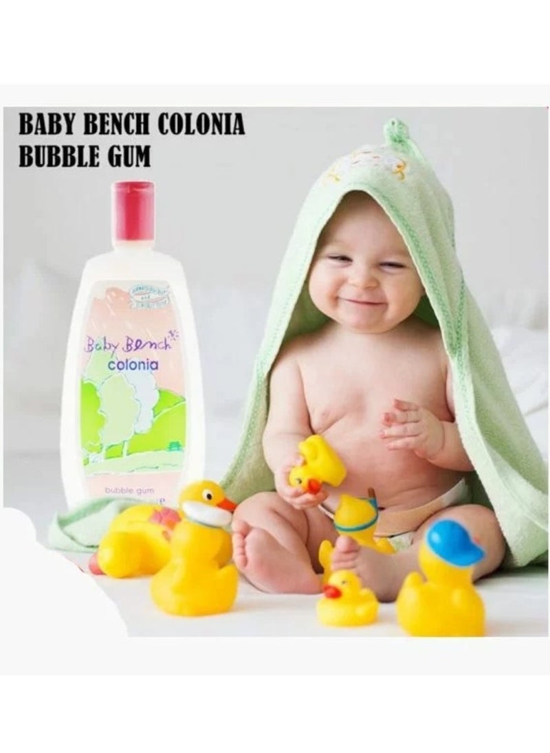 Baby Bench Baby Bench Cologne BUBBLE GUM | Refreshing & Gentle Fragrance for Babies | Soft Sweet Scent for Delicate Skin - 200ml.  - Image 2