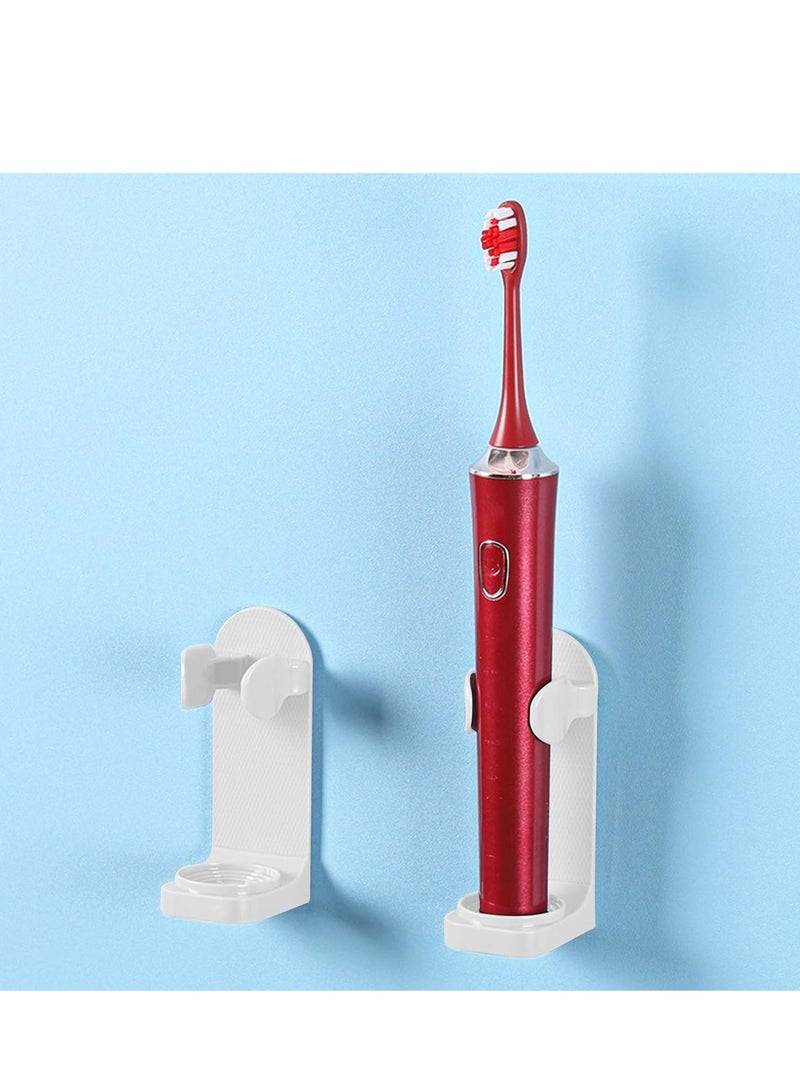 Oasisgalore 2 Pcs Adhesive Electric Toothbrush Holder, Wall Mounted,Space-Saving Tooth Brush Stand to Keep Drying - Image 5
