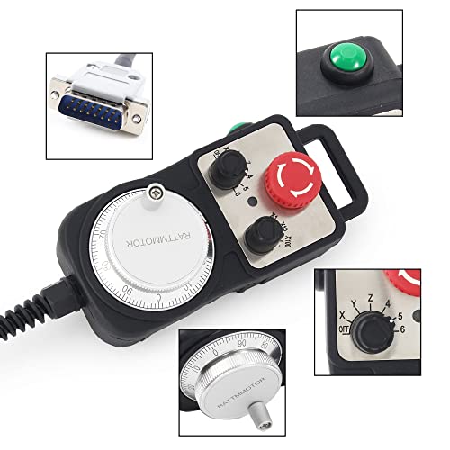 CNCTOPBAOS 5 Axis DDCS Expert CNC Controller System Offline Stand Alone Stepper Motor Driver Motion Control 1000KHz PLC+5 Axis Handwheel MPG Emergency Stop for CNC Router Milling Engraving Machine - Image 4
