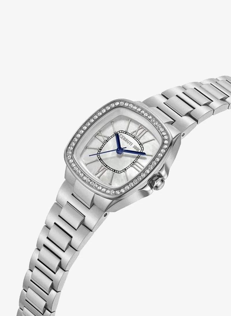 CERRUTI 1881 Casale 24mm White Mother-of-pearl Dial Quartz Analog Watch For Women