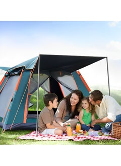 Fearlex Fully Automatic Camping Tent for 8 Persons | Instant Pop-Up Dome Tent with Quick Setup | Double Layer, Lightweight Portable Outdoor Tent for Backpacking, Hiking, or Beach with All-Weather Protection  - Image 1