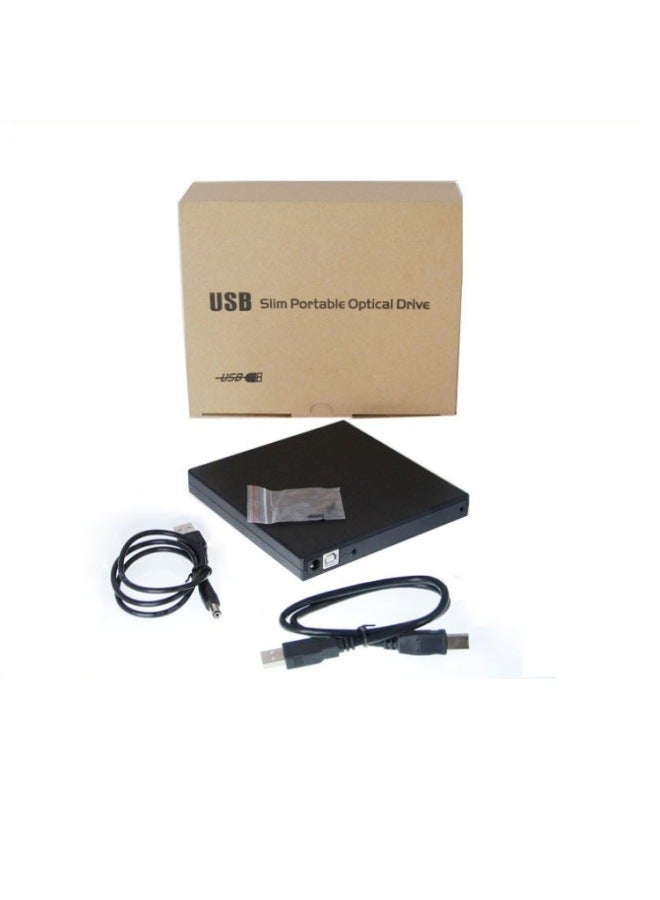 مجموعة محرك الأقراص الضوئية المحمولة 12.7 USB2.0 للكمبيوتر المحمول صندوق محرك الأقراص الضوئية الخارجي SATA منفذ تسلسلي مصنع بالجملة-اللون: صندوق محرك الأقراص 12.7 - Image 2