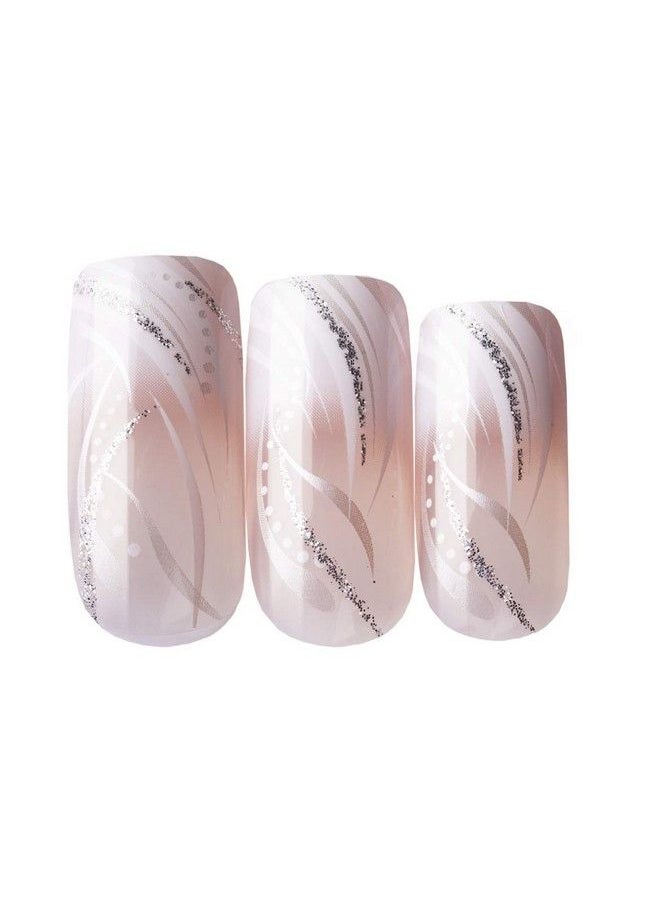 Goldfinger Gold Finger Full Cover Nails Gel Glam Ready To Wear Gel Manicure Long Nails  - Image 5