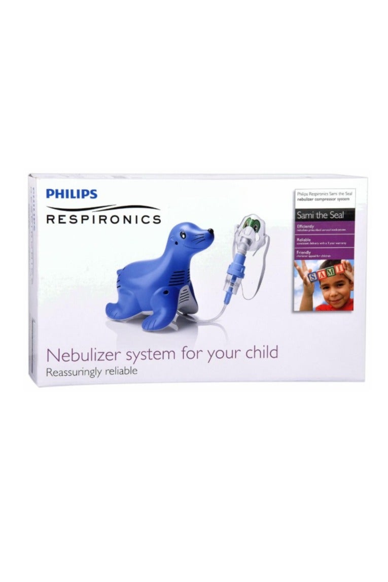 Philips Steam Inhaler for Kids – Safe Home Nebulizer for Asthma, Cough & Chest Allergy Relief - Image 1