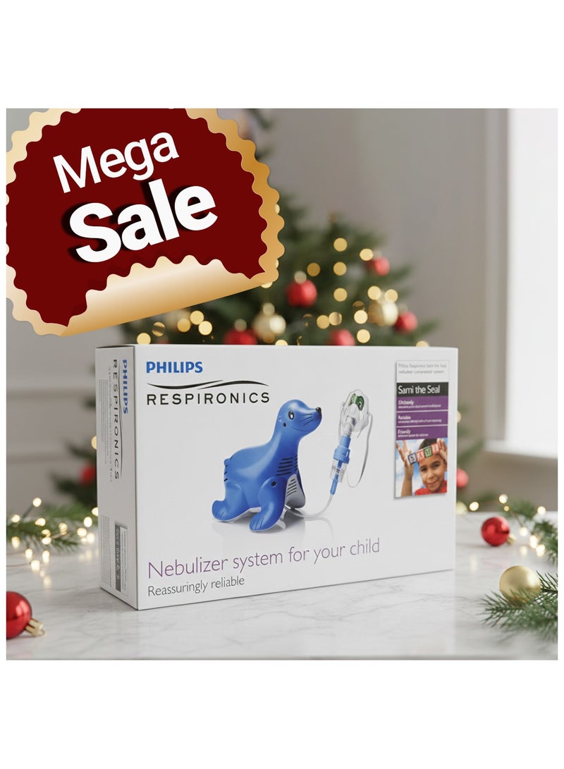 فيليبس جهاز استنشاق البخار فيليبس – جهاز تبخير منزلي آمن لعلاج الربو والسعال وحساسية الصدر - Image 1