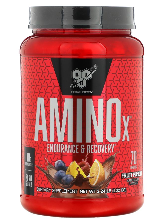 BSN AminoX Endurance & Recovery Fruit Punch 2.24 lb (1.02 kg)