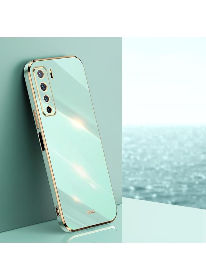 Case For Huawei nova 7 SE Straight Edge 6D Electroplate TPU Phone Case