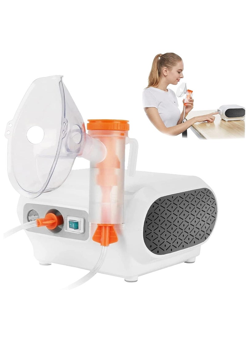 Generic - Portable Compressor Nebulizer Machine With 1 Set Accessory Jet Nebulizers Personal Steam Inhaler Cool Mist - Image 1