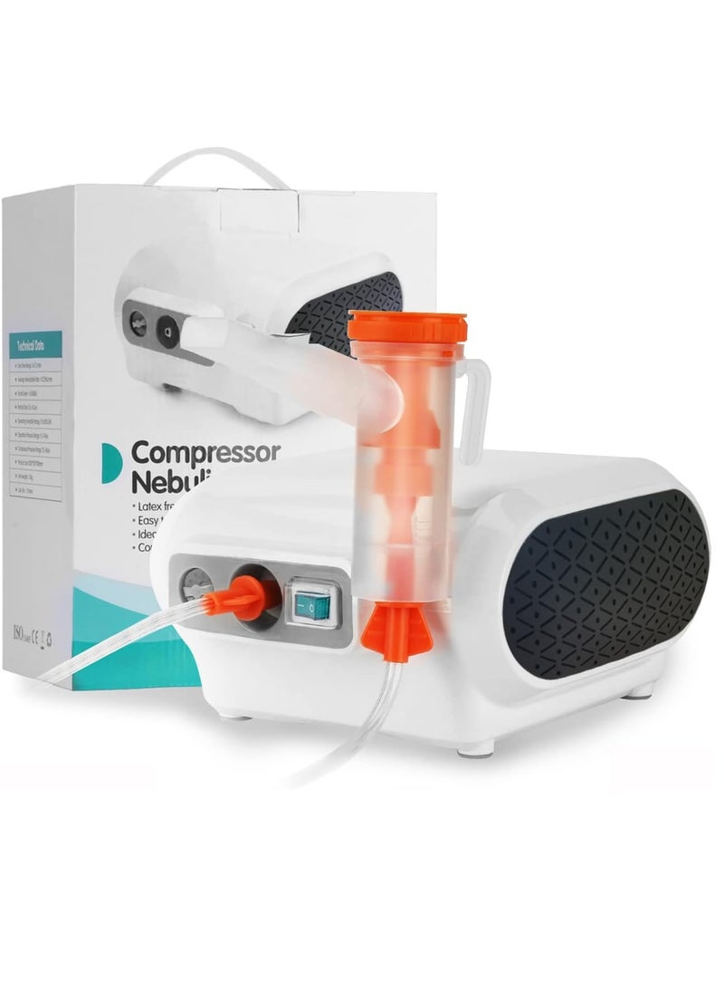 Generic - Portable Compressor Nebulizer Machine With 1 Set Accessory Jet Nebulizers Personal Steam Inhaler Cool Mist - Image 1