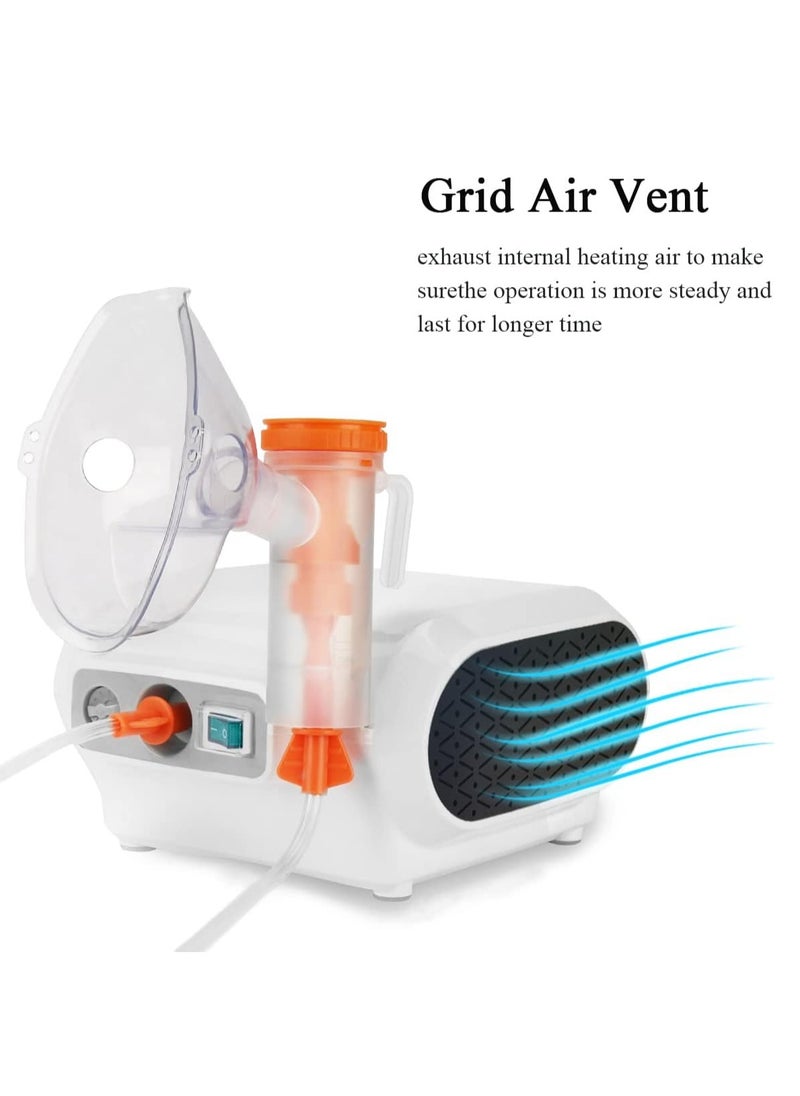 Generic - Portable Compressor Nebulizer Machine With 1 Set Accessory Jet Nebulizers Personal Steam Inhaler Cool Mist - Image 1