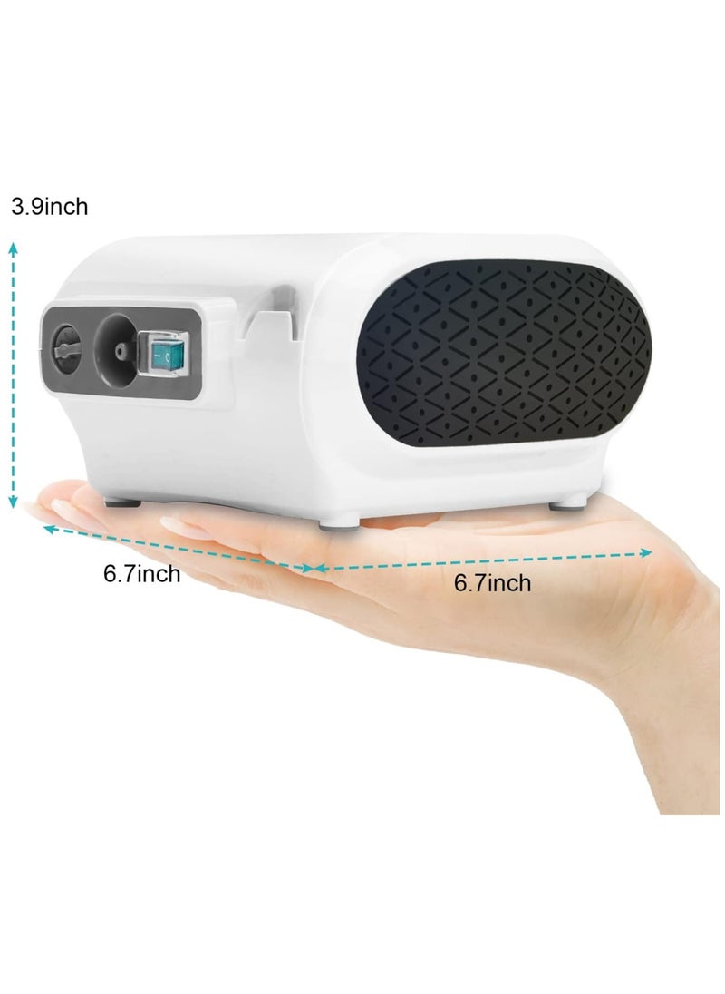 Generic - Portable Compressor Nebulizer Machine With 1 Set Accessory Jet Nebulizers Personal Steam Inhaler Cool Mist - Image 1