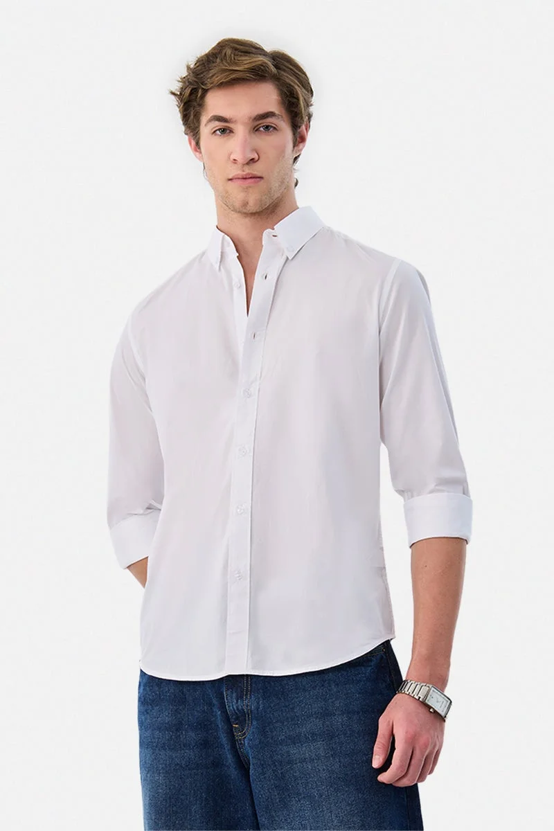 SNITCH Slim Fit 100% Cotton Shirt