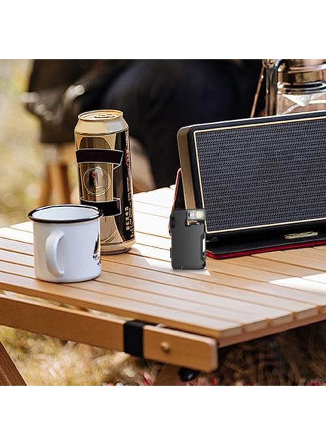 Black Portable Pocket Flashlight 400 Lumen Mini Lantern Compact Camping Light - Image 5