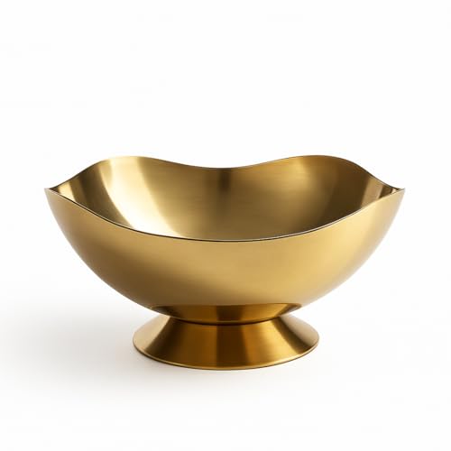 SHREESAMP Premium Golden Stainless Steel Champagne Wine Ice Bucket Mirror Finish Rust Free Beverage Chiller for Beer Wine Drinks Party Bar Home Hotel Wedding Restaurant Event Gift Use - Image 1