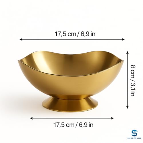 SHREESAMP Premium Golden Stainless Steel Champagne Wine Ice Bucket Mirror Finish Rust Free Beverage Chiller for Beer Wine Drinks Party Bar Home Hotel Wedding Restaurant Event Gift Use - Image 2