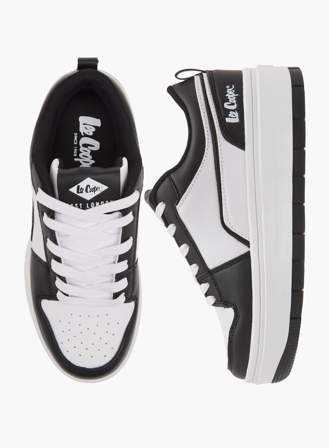 لي كوبر سنيكرز نسائي بكاحل مع إغلاق برباط - Image 2