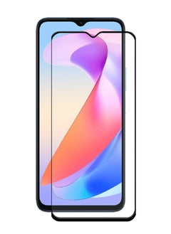 واقي شاشة كامل من الزجاج المقوى لهاتف Honor X6A / X6B - أسود