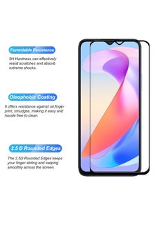 Generic واقي شاشة كامل من الزجاج المقوى لهاتف Honor X6A / X6B - أسود  - Image 3