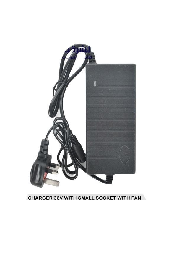 رالي سكوتر كهربائي دريفت شاحن طاقة 36 فولت مع مقبس صغير ومروحة