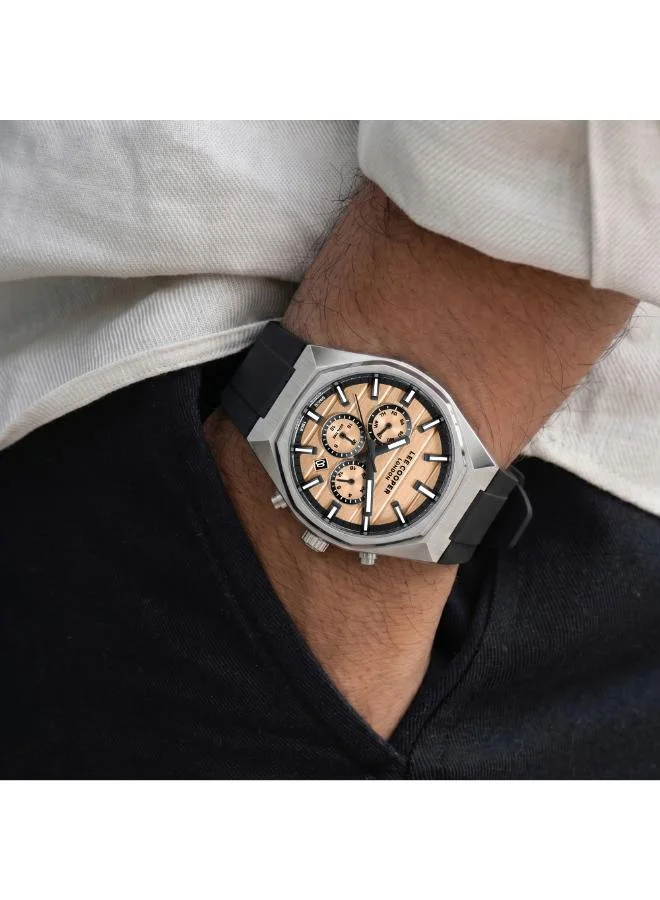 Lee Cooper  Men's Silicone MULTIFUNCTION Watch LC08388.300 - 41 mm for Men | Best Price UAE