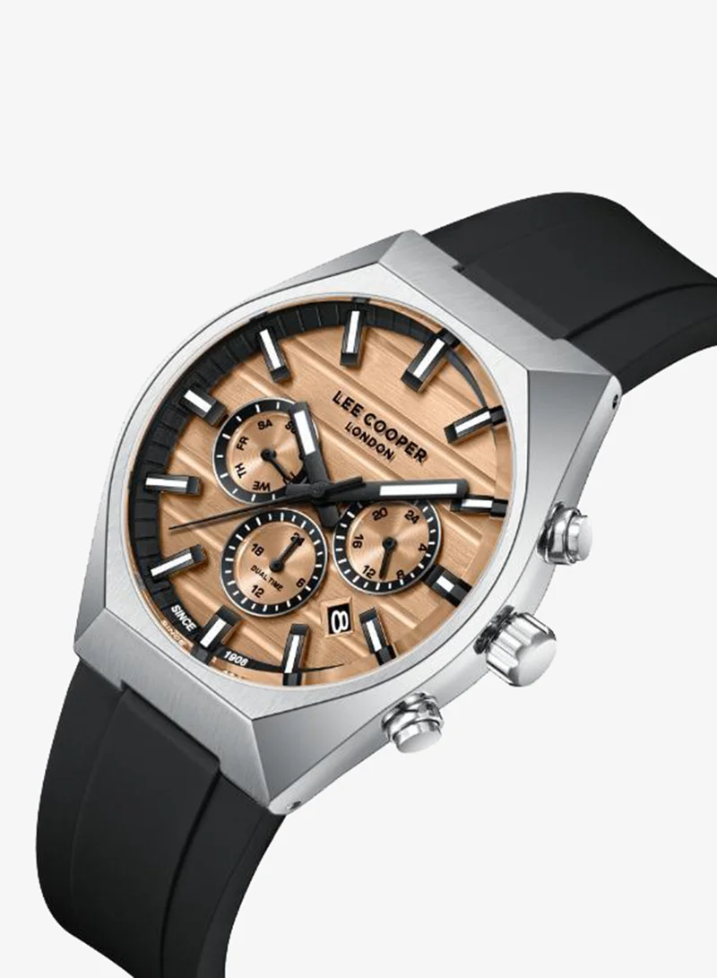 Lee Cooper Men's Silicone MULTIFUNCTION Watch LC08388.300 - 41 mm
