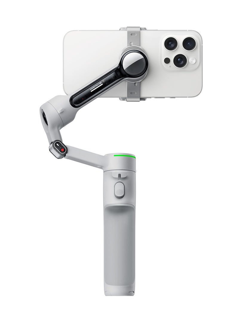 Insta360 Flow 2 Pro Standard Kit | Foldable AI Phone Gimbal, Track in 200+ Apps With Apple DockKit, Multi-Person Tracking, 360º Pan Tracking, Built-In Tripod/Selfie Stick Grey - Image 3