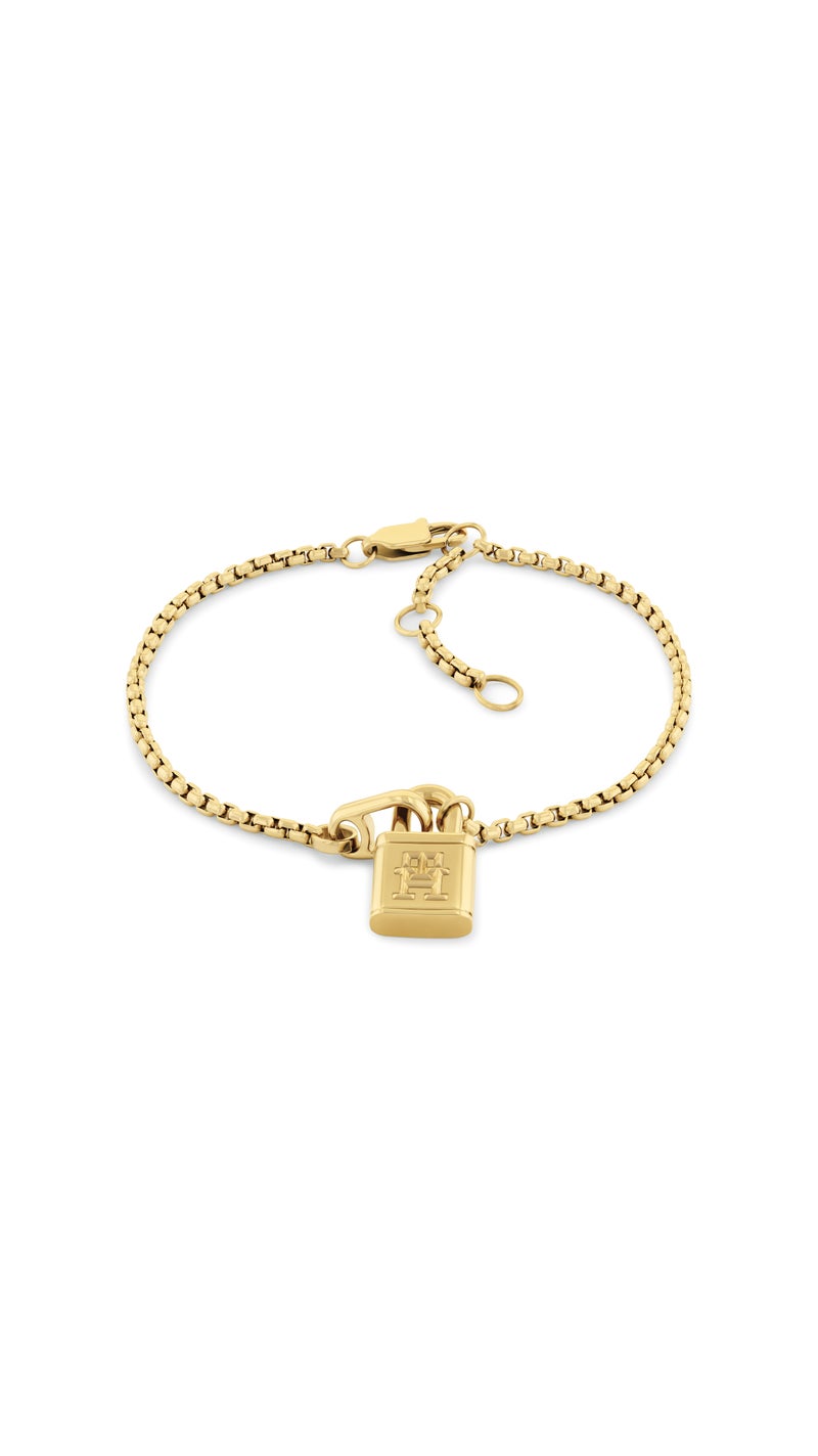 TOMMY HILFIGER Bracelet with a Lock Charm - Image 1