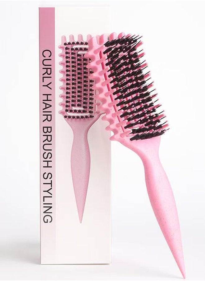 Generic Curl Defining Brush for Curly Hair, New Vented Hair Brush, Curly Hair Brush Defining, Define Styling Brush for Curly Hair, Shaping and Defining Curls for Women  - Image 3