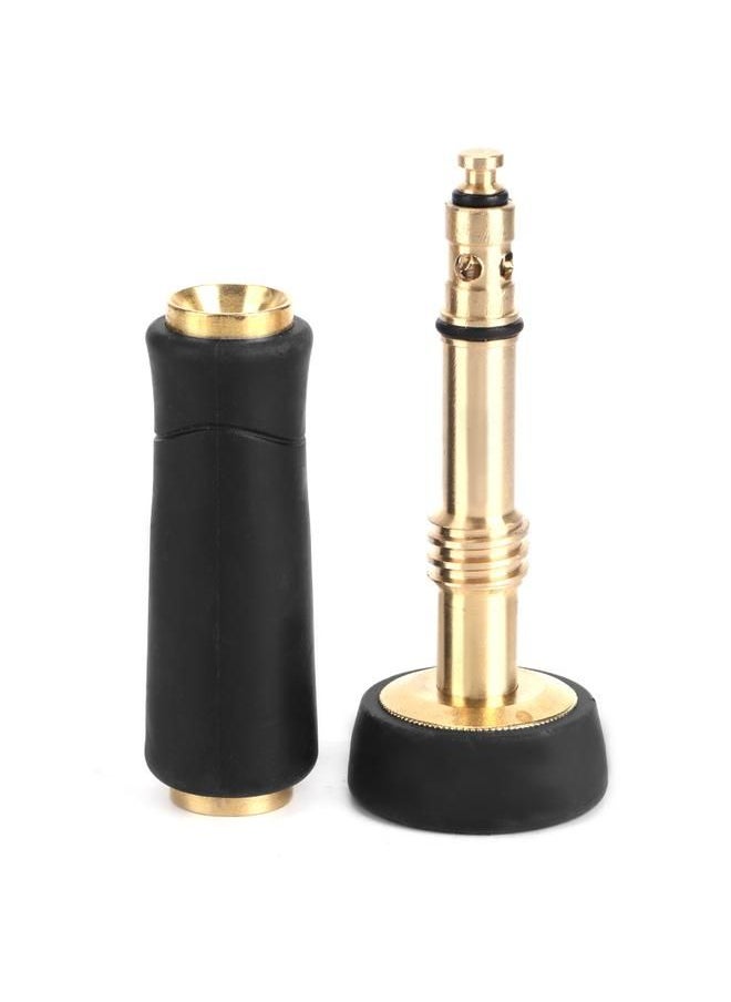 Arabest - Spray Hose Nozzle Adjustable Brass Head Garden Water Hose Nozzle Sprayers Fittings - Image 1