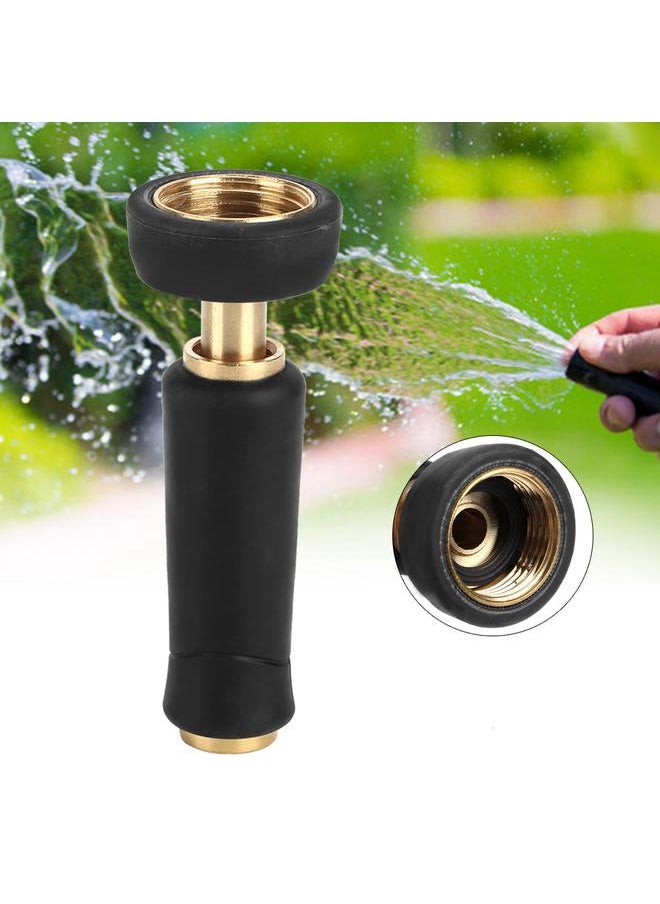 Arabest - Spray Hose Nozzle Adjustable Brass Head Garden Water Hose Nozzle Sprayers Fittings - Image 1