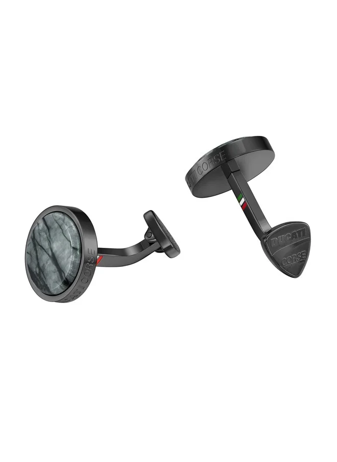 Ducati Corse Ducati Podio Grey Cufflink For MenDTAGC0000302