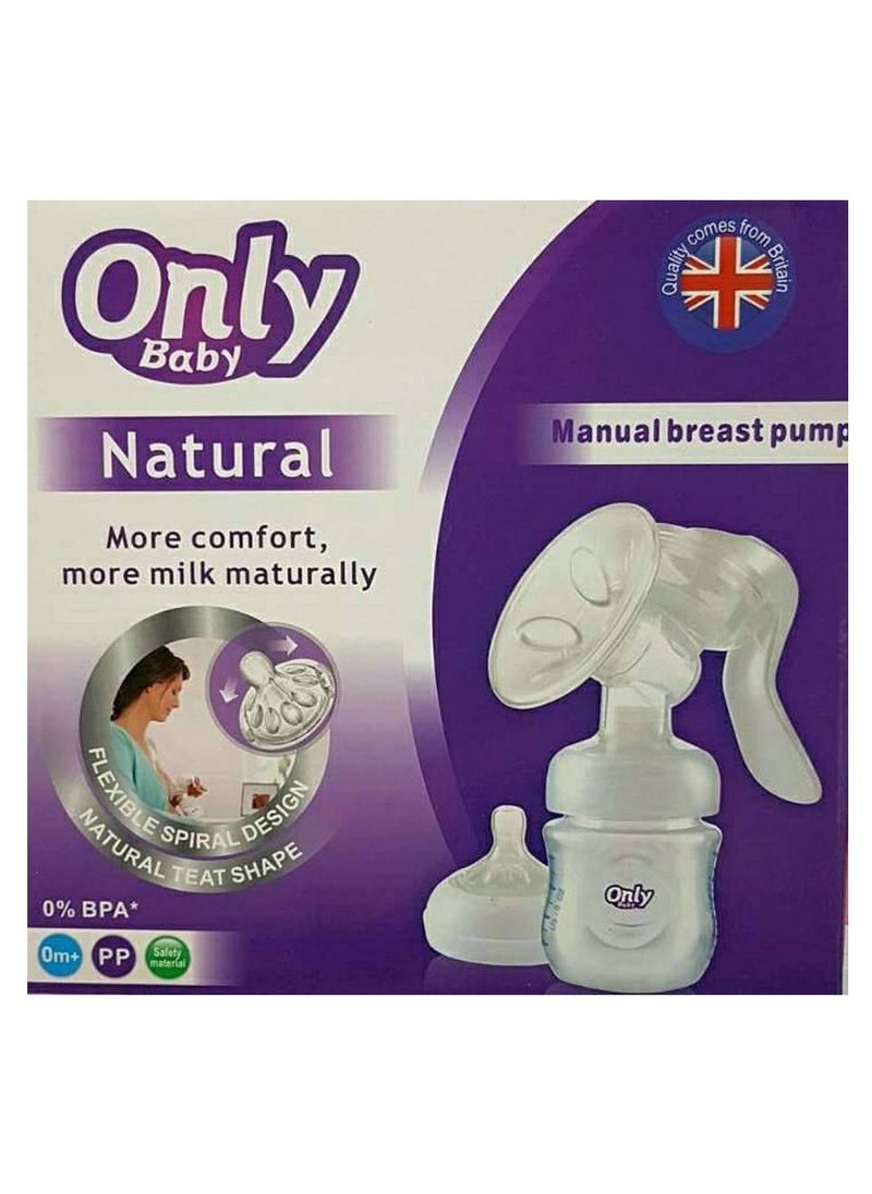 Only Baby - Manual Brest Pump Natural - Image 1