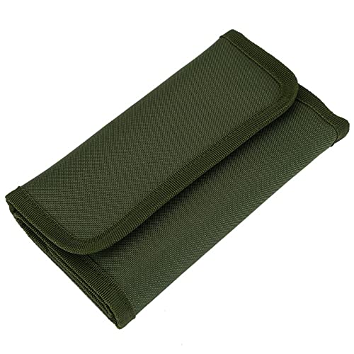 Gonetre Fly Tying Materials Fishing Tool Roll 18103 Roll Up Fly Tying Tool Pouch Fishing Accessory Case Nylon Artificial Lure Storage Bag Holder - Image 3