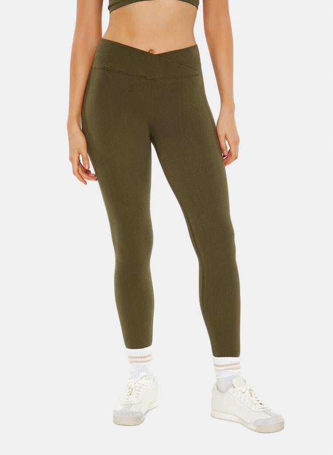 FOREVER 21 Active Surplice Leggings  - Image 1