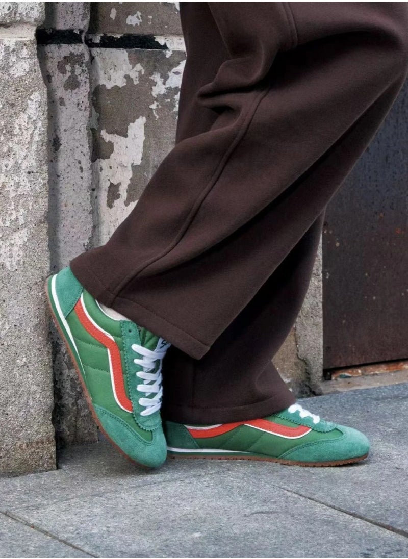 VANS Super Lowpro Casual Sneakers in Green-Lifestyle Shoes for Men, Women & Students  - Image 3