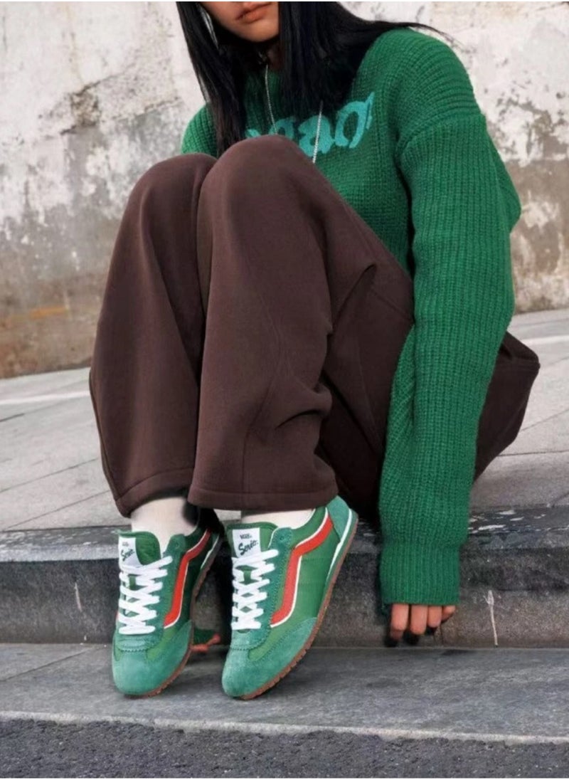 VANS Super Lowpro Casual Sneakers in Green-Lifestyle Shoes for Men, Women & Students  - Image 4