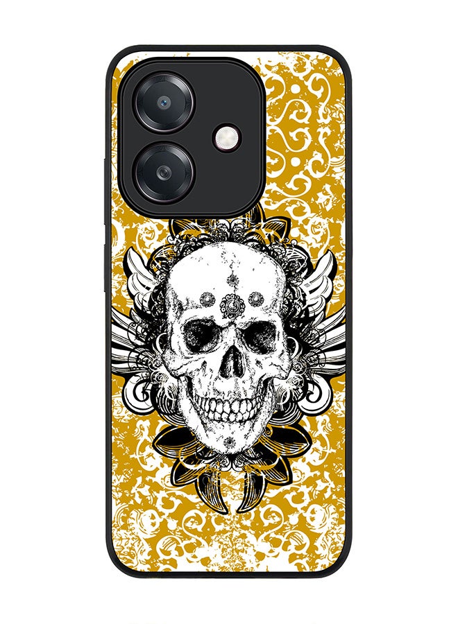 Stylizedd For Oppo A5i Case,Slim fit Camera Protection, Shockproof Thin Phone cover  - Skull Cult