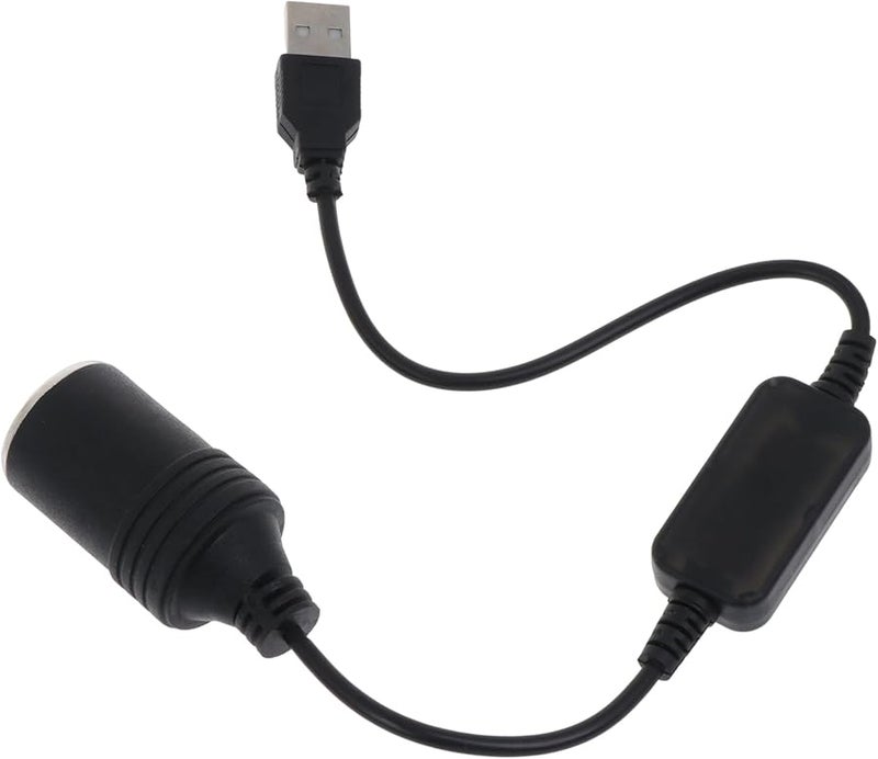 كابل محول USB إلى مقبس ولاعة السيارة 12 فولت لشحن الأجهزة الإلكترونية - Image 5