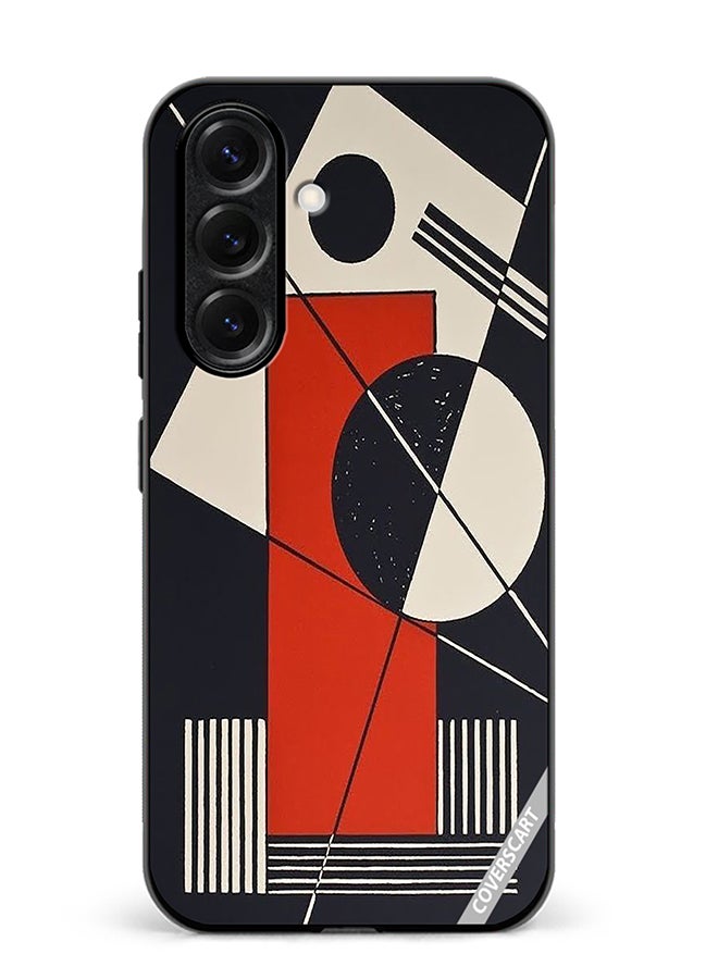 Protective Case Cover For Samsung Galaxy S25 Plus Abstract Design Multicolour