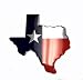 eVerHITCH Texas State Flag Metal Flag Auto Fender Emblem for Cars Trucks 4x3 Color - Image 2